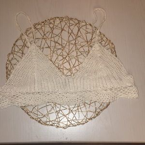 Knitted bra top